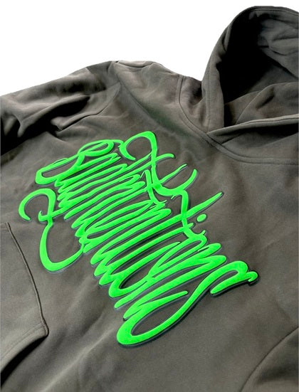 Bad Intentions Puff Print Logo Hoodie