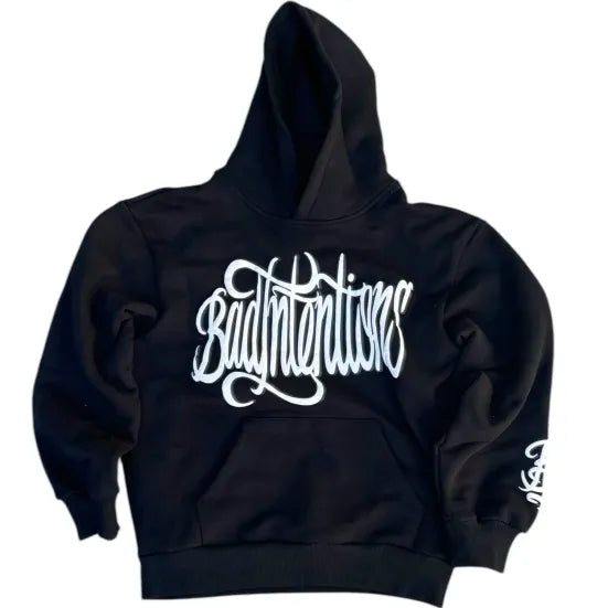 Bad Intentions Puff Print Logo Hoodie