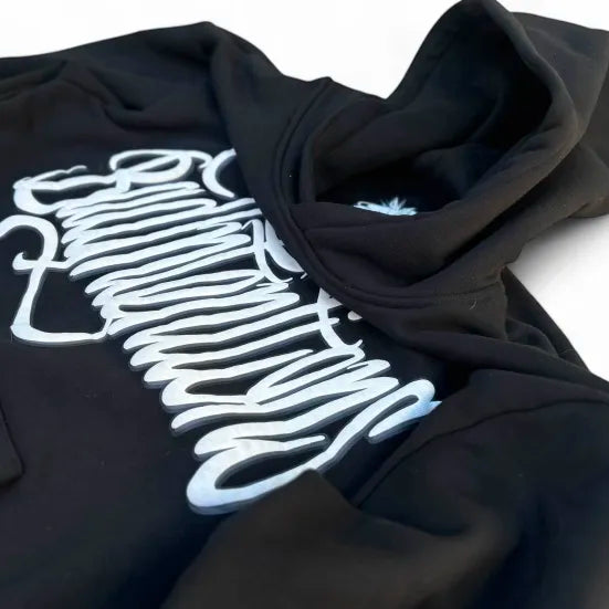 Bad Intentions Puff Print Logo Hoodie