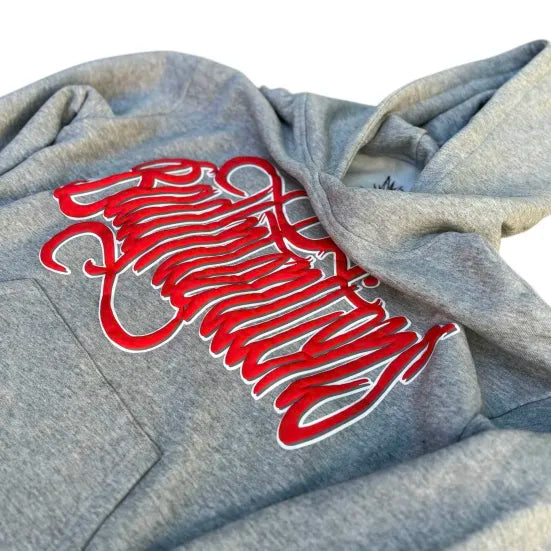 Bad Intentions Puff Print Logo Hoodie