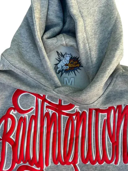 Bad Intentions Puff Print Logo Hoodie